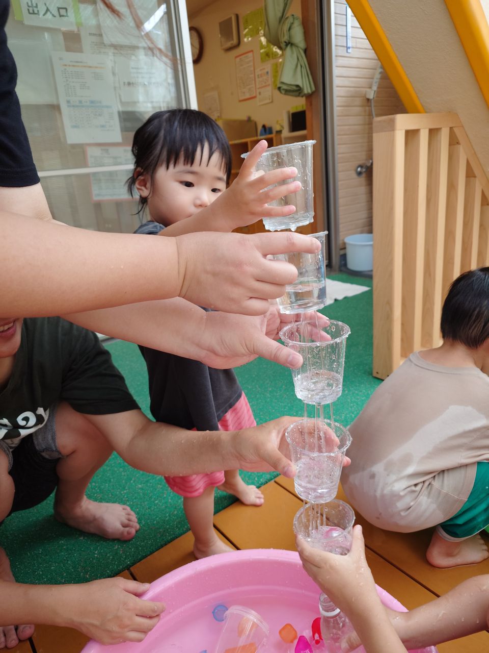水あそび