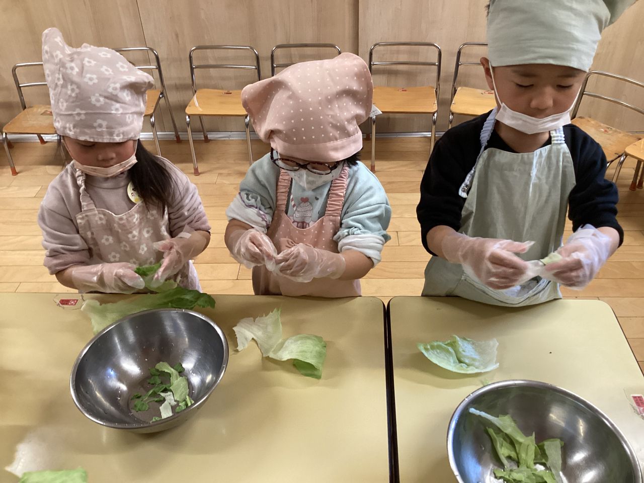 クッキングをしたよ！