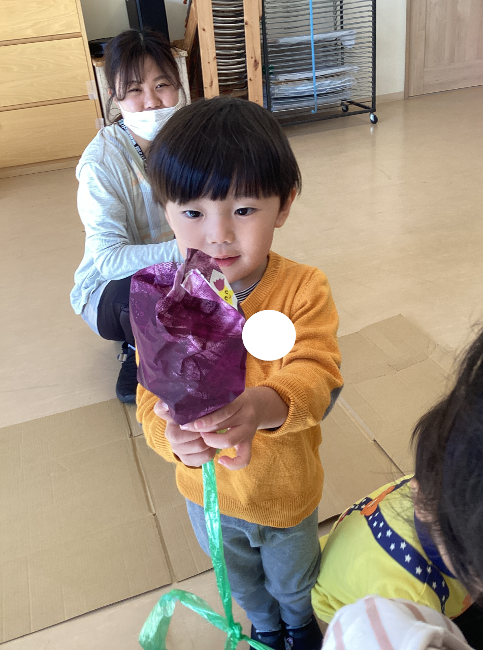 おいもほりごっこ！