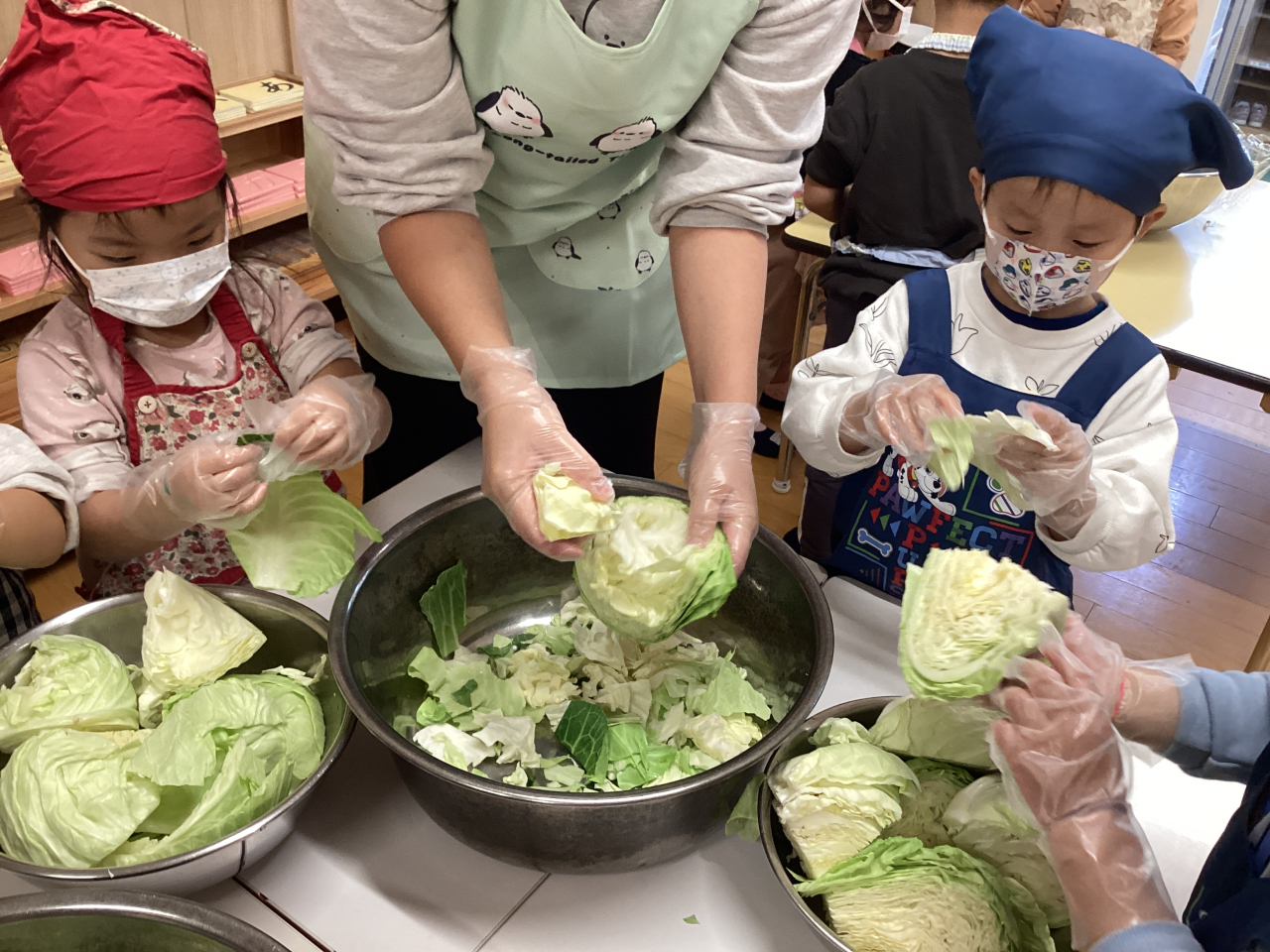 クッキングをしたよ！