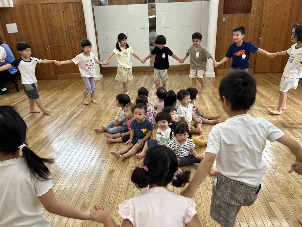 おにいちゃん、おねえちゃんと遊んだよ！