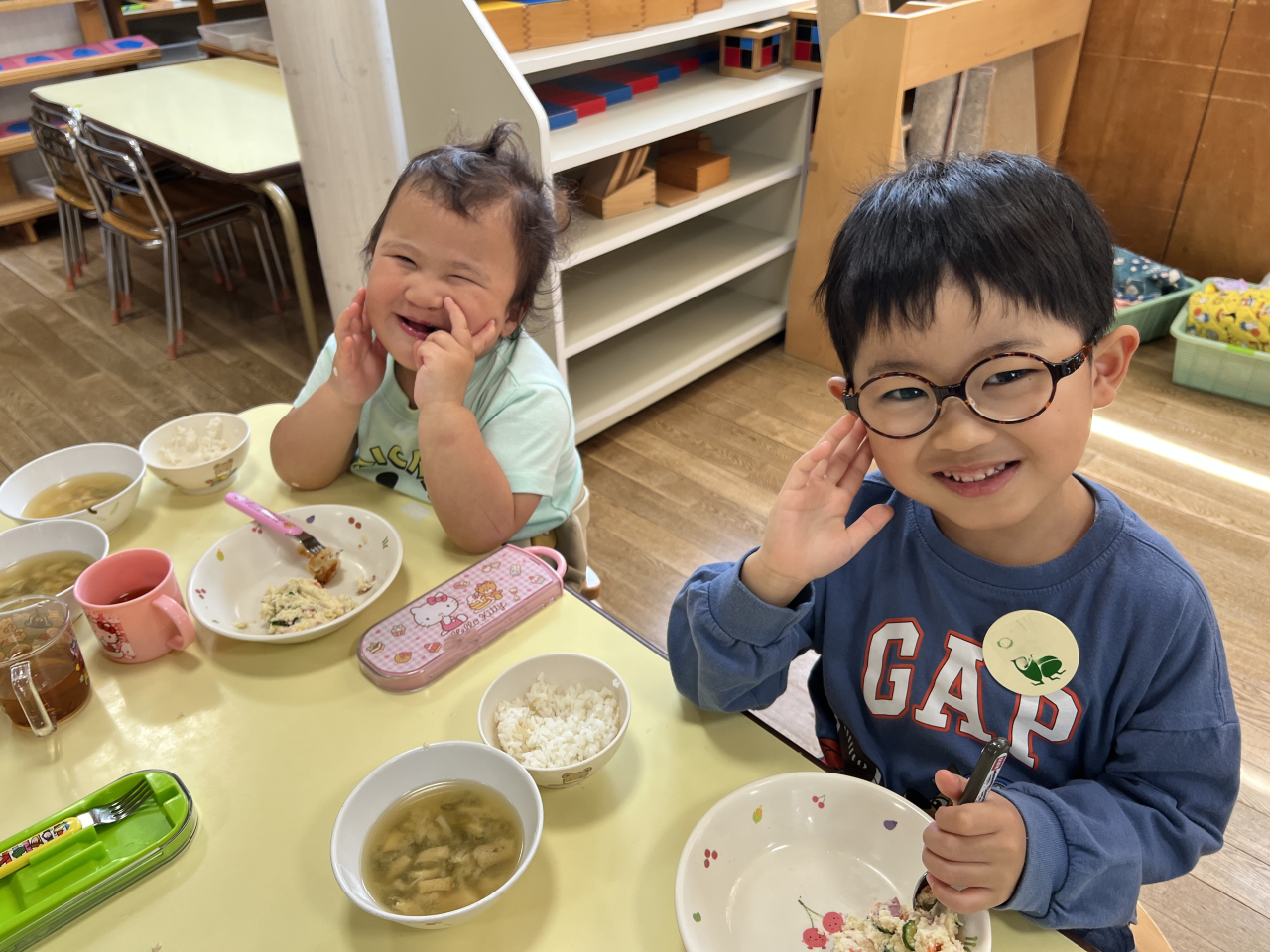 おいしいおいしい給食の時間🍴♡