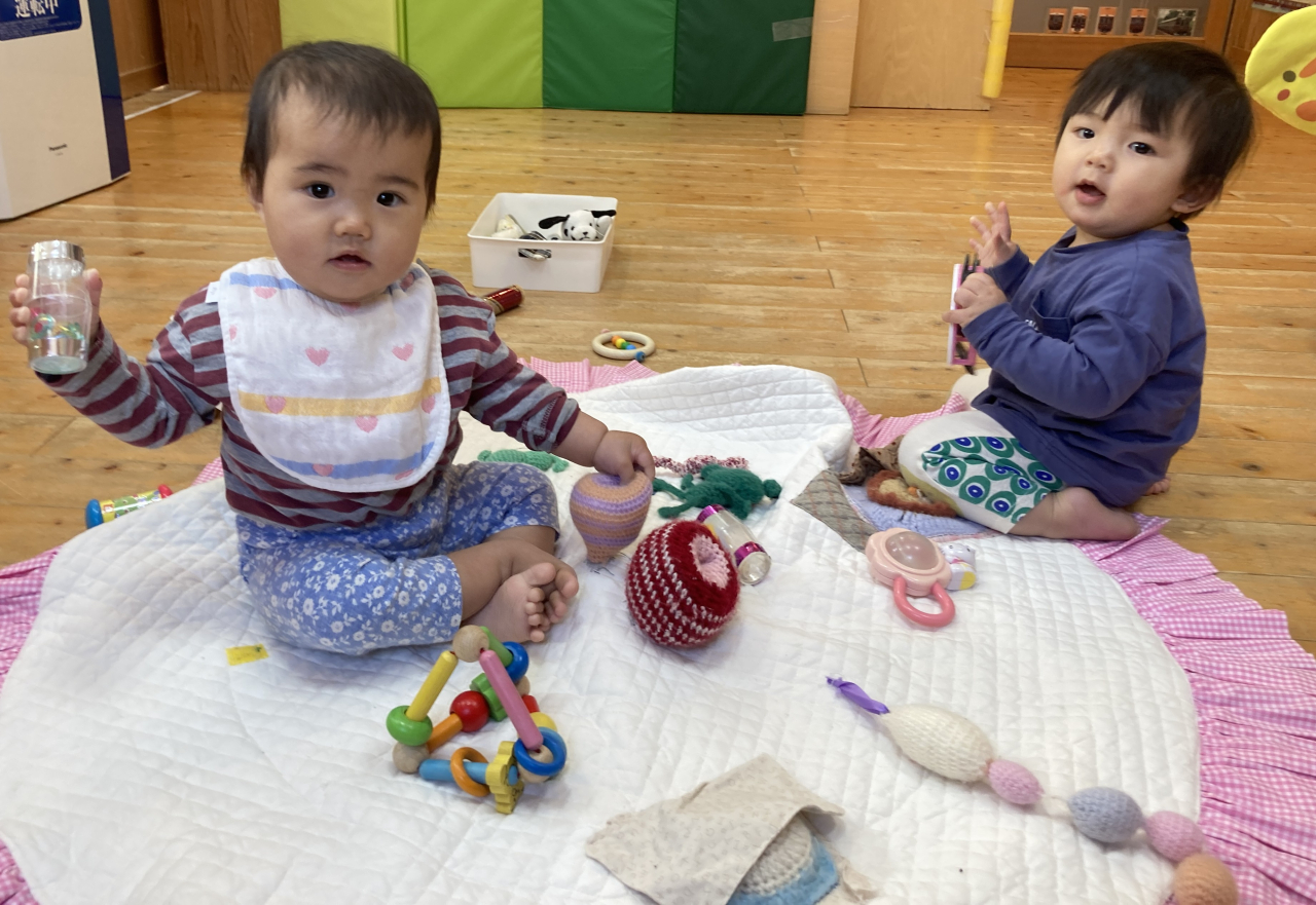 ０歳児の一日♪♪