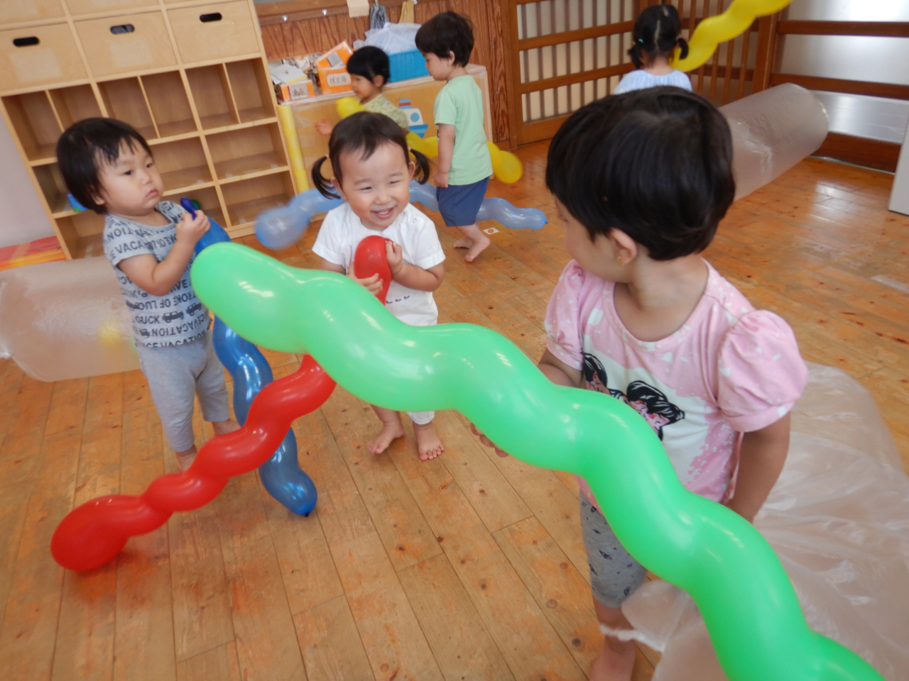 風船とんでいけ～🎈