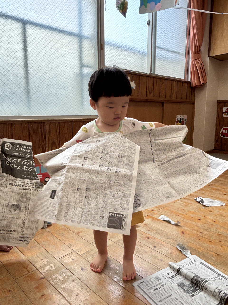 ちぎって丸めて引っ張って！