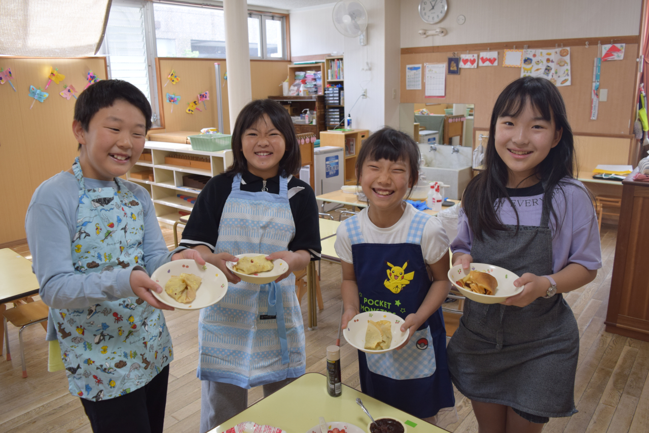 卒園児あそびにおいでよ🍓クレープパーティ🍌