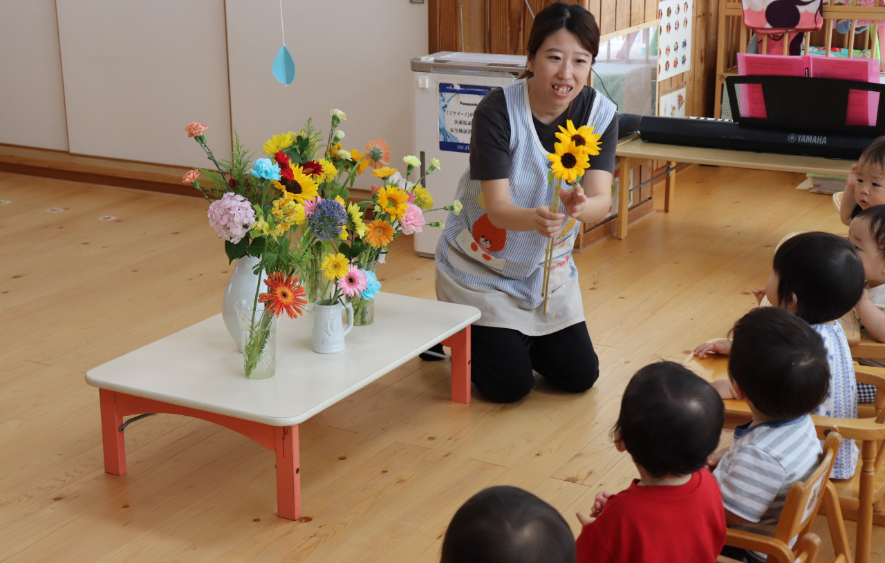花の日礼拝🌷空フロア編🌷