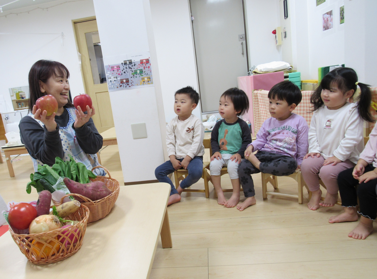 収穫感謝礼拝～神さまありがとう～